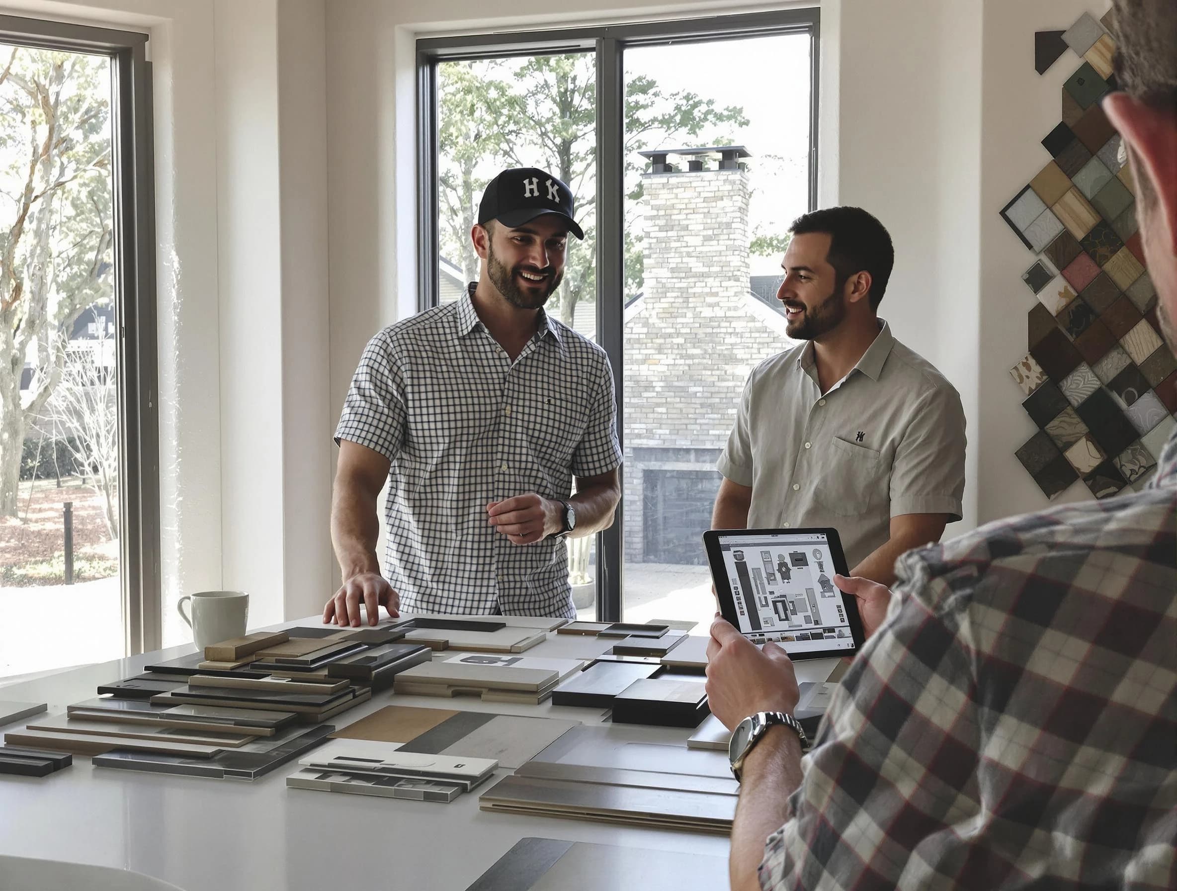 Worcester Chimney Sweep remodeling a chimney and fireplace in Worcester, MA