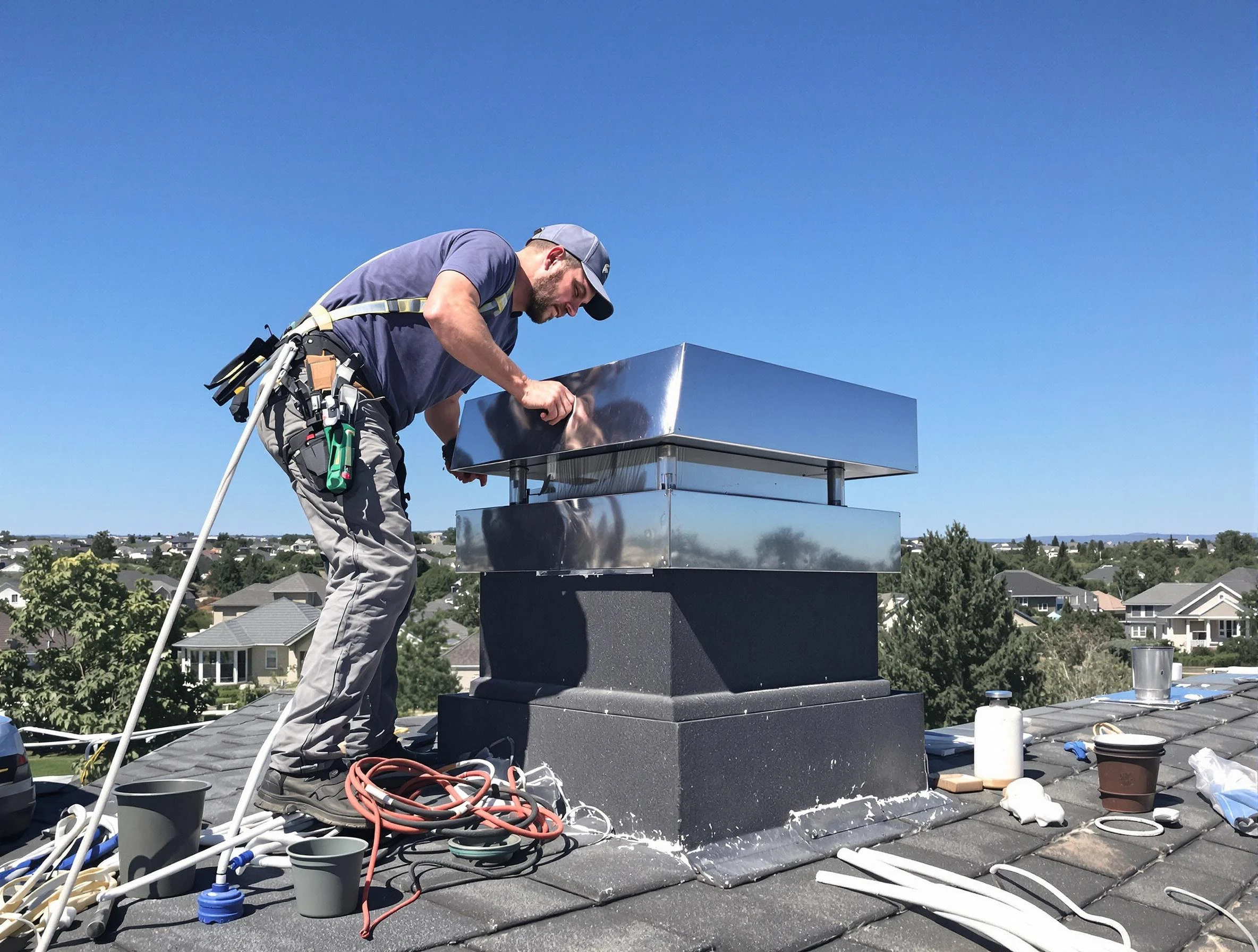 Chimney Cap Services in Worcester