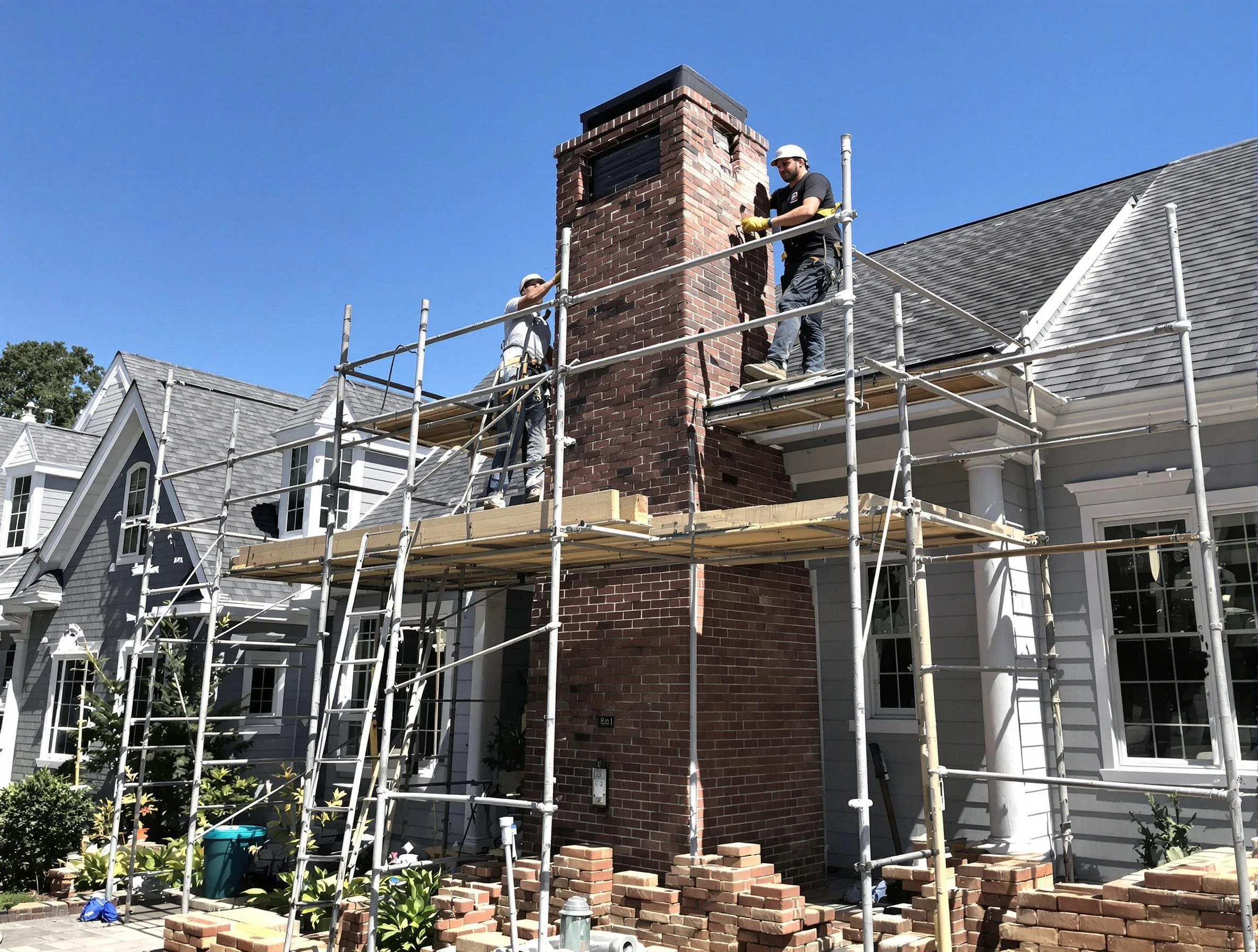Chimney Rebuilding in Worcester